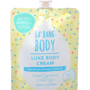 Body Luxe Body Cream – Vanilla and Coconut